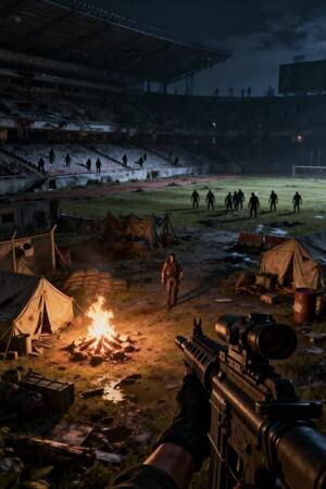 Шутер с элементами AI «Stadium of the Dead»