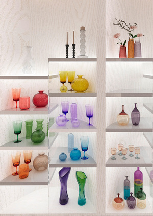 Стеллаж для хрусталя "Crystal's dream"