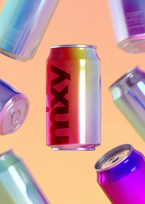 Айдентика бренда MIXY глазами AI