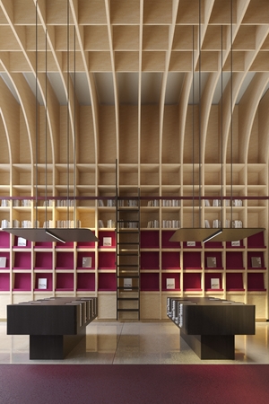 Стеллаж для книжного магазина «Подписные издания»