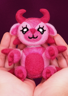 Модульные игрушки из шерсти «Микси»