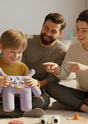 Семейная игрушка-конструктор