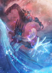 Forest battle cinematic