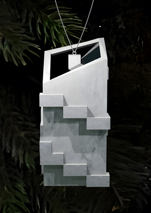 Сет ёлочных игрушек для архитектурного бюро BIG