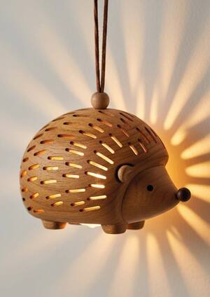 LumoWood - деревянные ёлочные игрушки с подсветекой