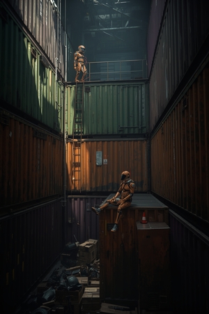 Ребрендинг видеоигры «Titan's Echo» глазами AI