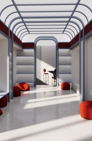 Дизайн проект интерьера учебного кластера