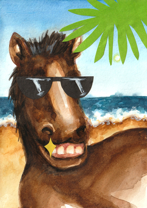 Лошадь, не парься