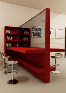 Дизайн проект интерьера учебного кластера: Клаузура