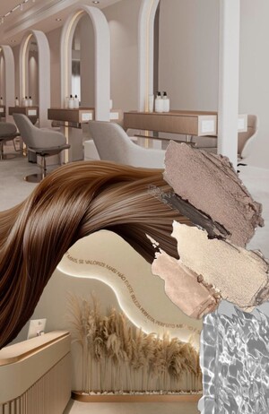 Дизайн-проект пространства для обучения стилистов Girls curls point