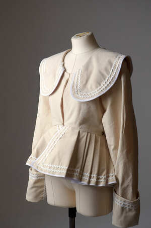 Реплика польского женского кафтана XIX века