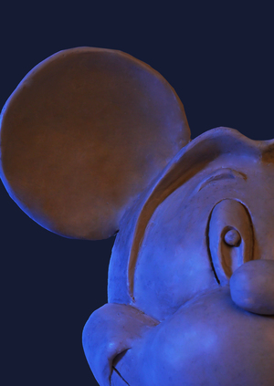 Анимационная скульптура: Микки Маус