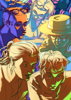 Комикс в стикерах 