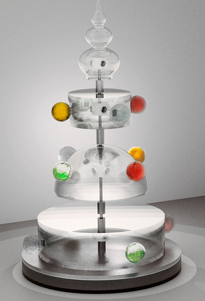 Серия модульных ёлок-калейдоскопов