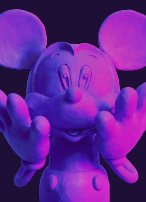 Анимационная скульптура | Микки Маус