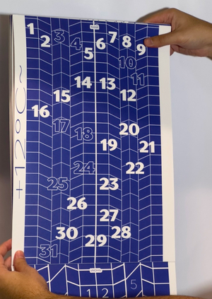 Календарь для компании Triangle