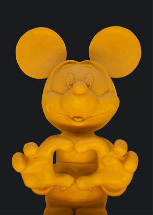 Анимационная скульптура: Микки Маус