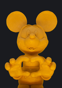 Анимационная скульптура: Микки Маус