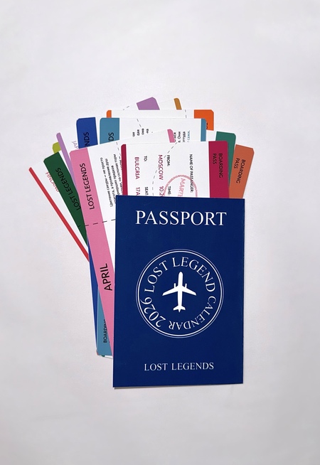 “Lost Legends” /календарь 2026