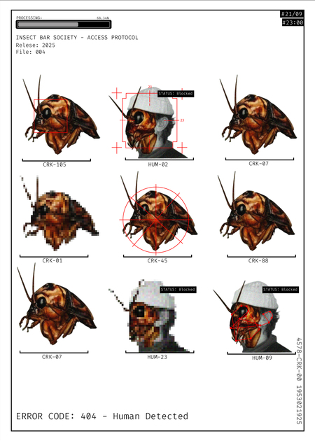 PURRE ERROR- insect bar sociеty