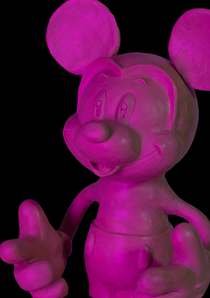 Анимационная скульптура: Микки Маус