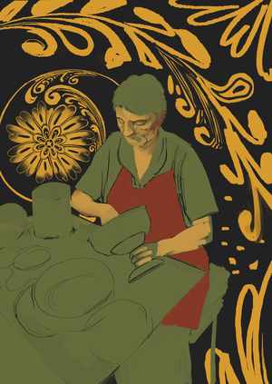 Мастерицы хохломы