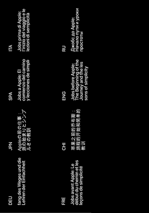 Apple. Эстетика инструкций