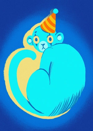 Цирковая обезьянка