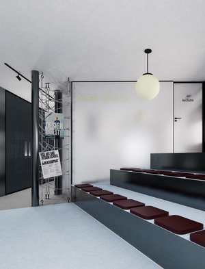 Дизайн проект учебного кластера среды и интерьера