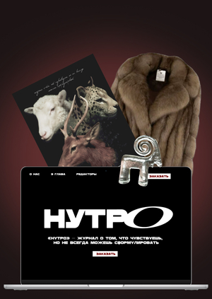 Лендинг для 3 главы «Нутро»