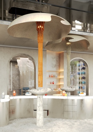 Дизайн проект шоурума локальных брендов декора