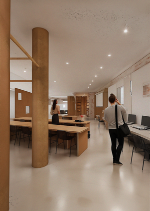 ЛИНИЯ СГИБА I Дизайн-проект учебного кластера