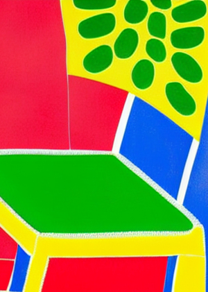 А если бы Матисс проектировал мебель?