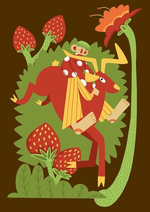 Нижний в хохломе