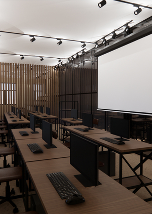 Дизайн-проект интерьера учебного кластера