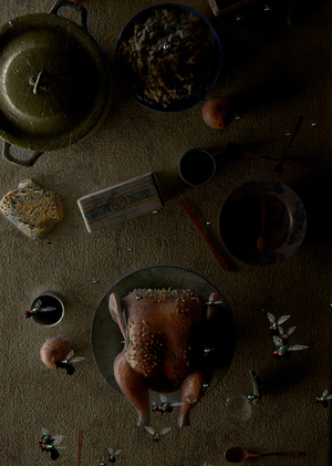 Houdini: Пир мух