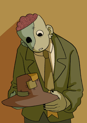 Зомби фокусник