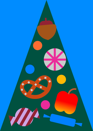 Как ёлка пришла к нам в дом?