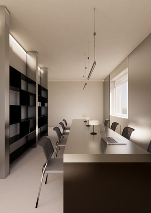 Проект интерьера учебного кластера