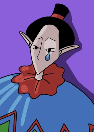 Плачущий акробат