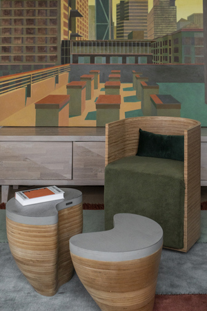 Квартира с бетонным потолком на академической