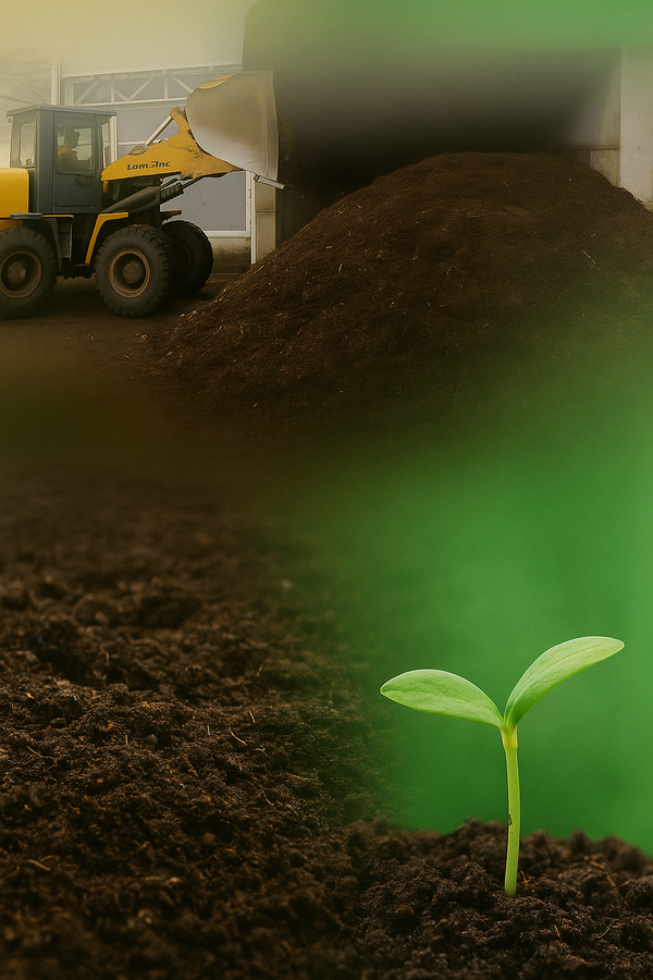 Участок туннельного компостирования ТКО (КПО Волхонка)