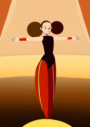 Акробатка на шаре