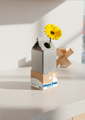 Флорапак: Ваза из нержавеющей стали