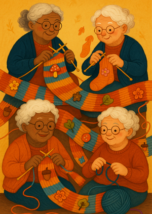 Редизайн настолькой игры «Вязочки» глазами нейросетей