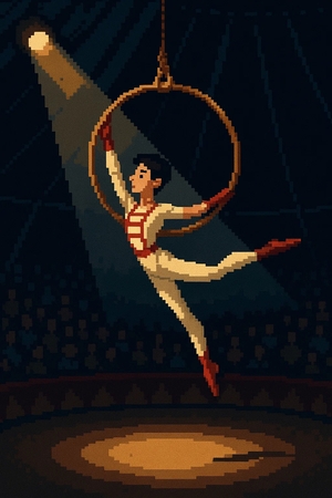 Дизайн и айдентика проекта «Акробат: В поисках костюма» глазами AI