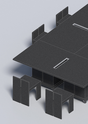 Клаузура рабочего места для мастерской