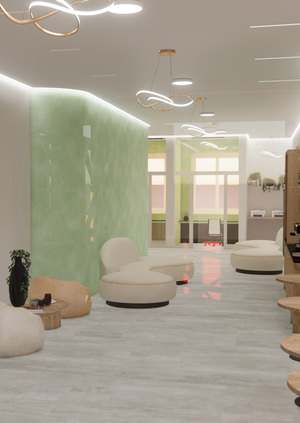 Дизайн интерьера учебного кластера