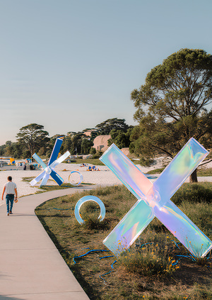 пляж NEBULA глазами Ai