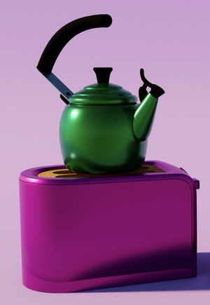 Визуализация объектов промышленного дизайна 